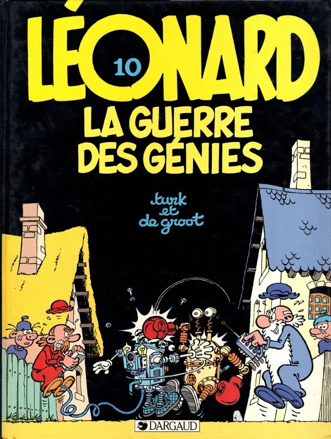 Couverture de l'album Léonard Tome 10 La guerre des génies