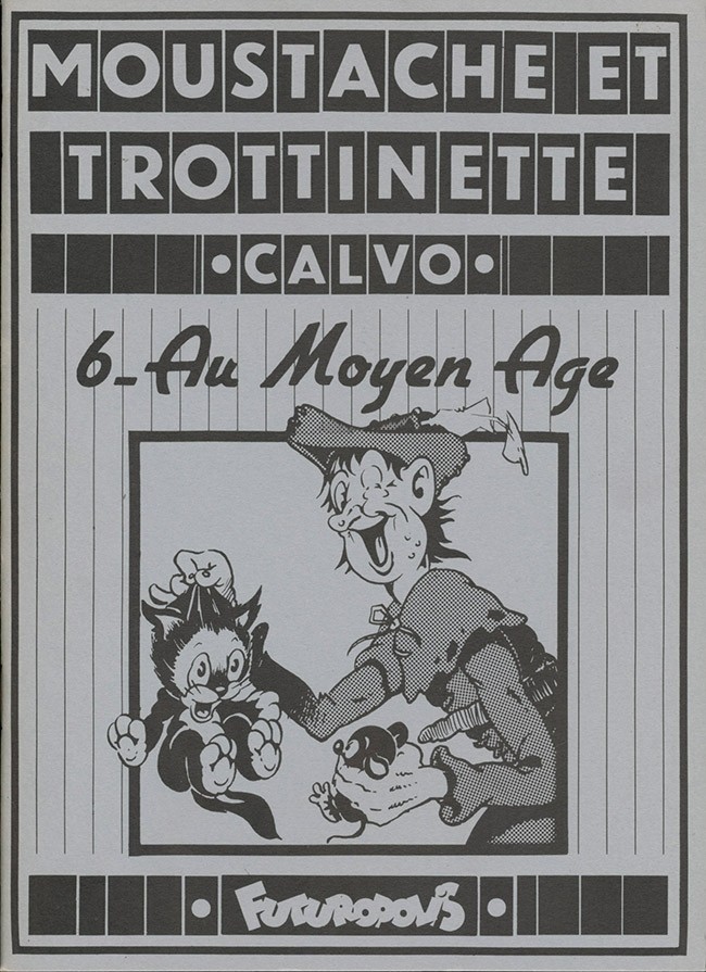 Couverture de l'album Moustache et Trottinette Tome 6 Au Moyen Age