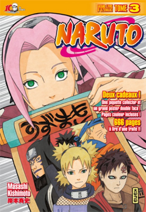 Couverture de l'album Naruto Tome 3