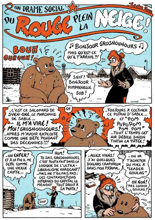 Planche de l'album Au bonheur des fans
