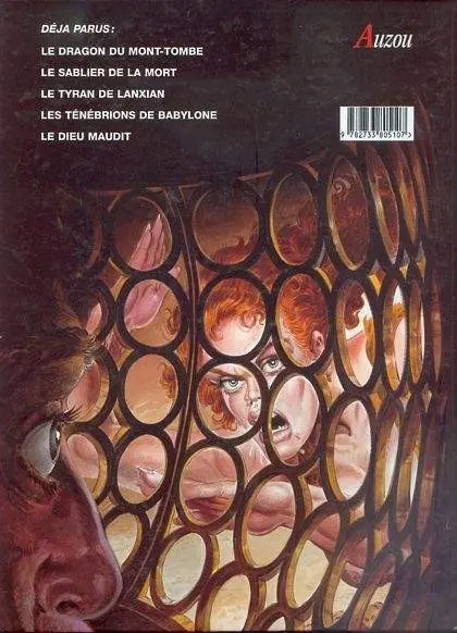 Verso de l'album Protéo Tome 7 La triade rebelle