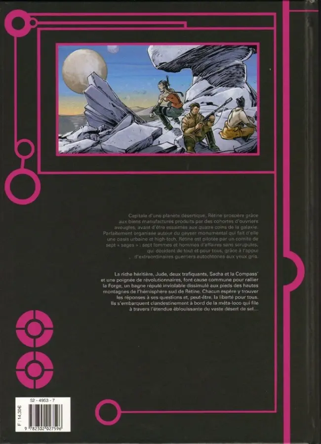 Verso de l'album Rétine Tome 2 Course dans le Salar