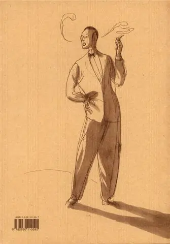 Verso de l'album Les Rochester Carnet de croquis pour l'affaire Claudius
