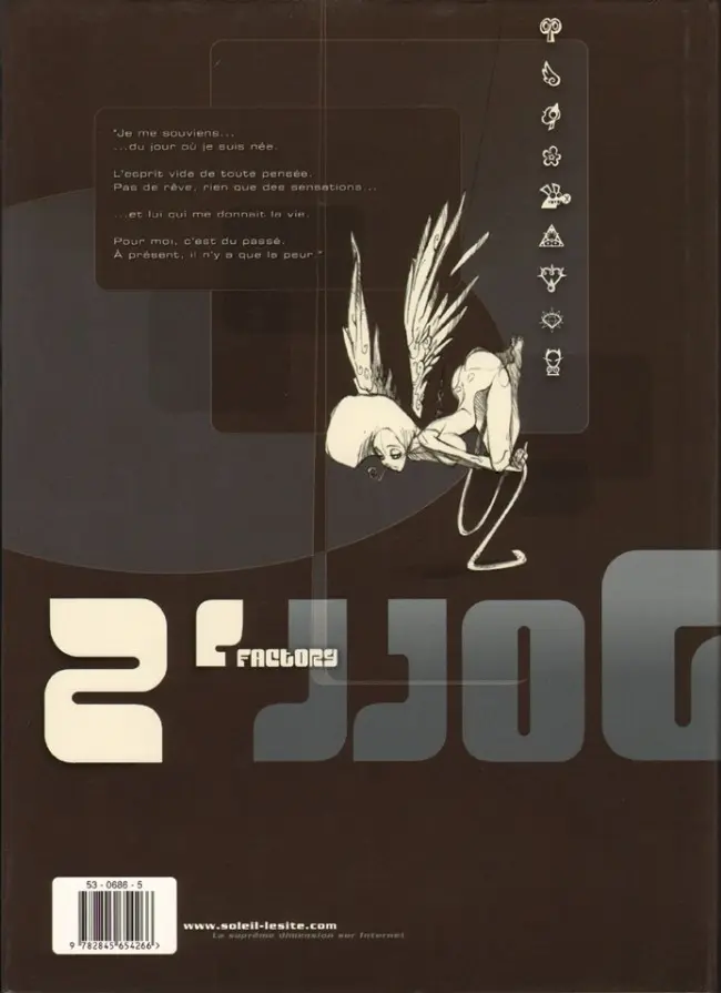 Verso de l'album Sky-Doll Doll's Factory