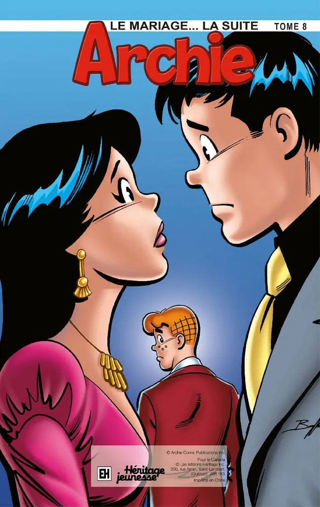 Verso de l'album Archie Tome 8 Le Mariage... la suite