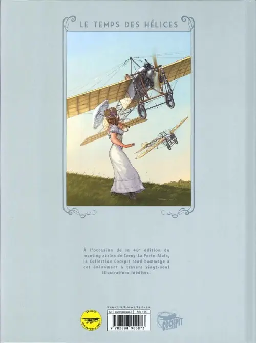 Verso de l'album Le Temps des hélices