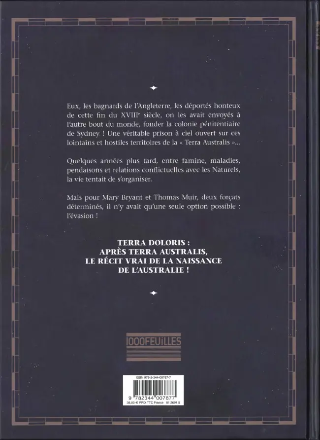 Verso de l'album Terra Doloris