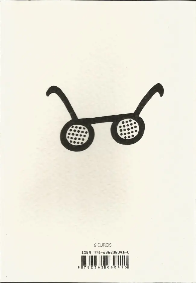 Verso de l'album L'Art optique
