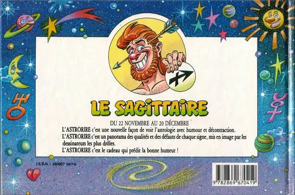 Verso de l'album Astrorire Tome 9 Sagittaire