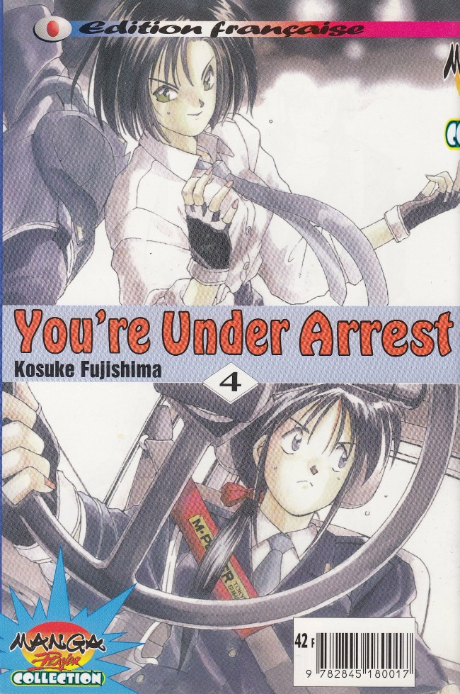 Verso de l'album You're under arrest 4