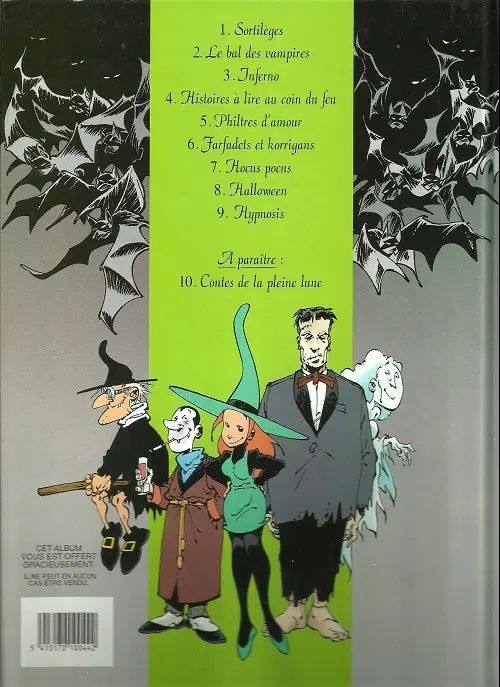 Verso de l'album Mélusine Tome 6 Farfadets et korrigans