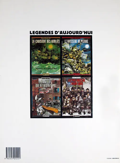 Verso de l'album Partie de chasse