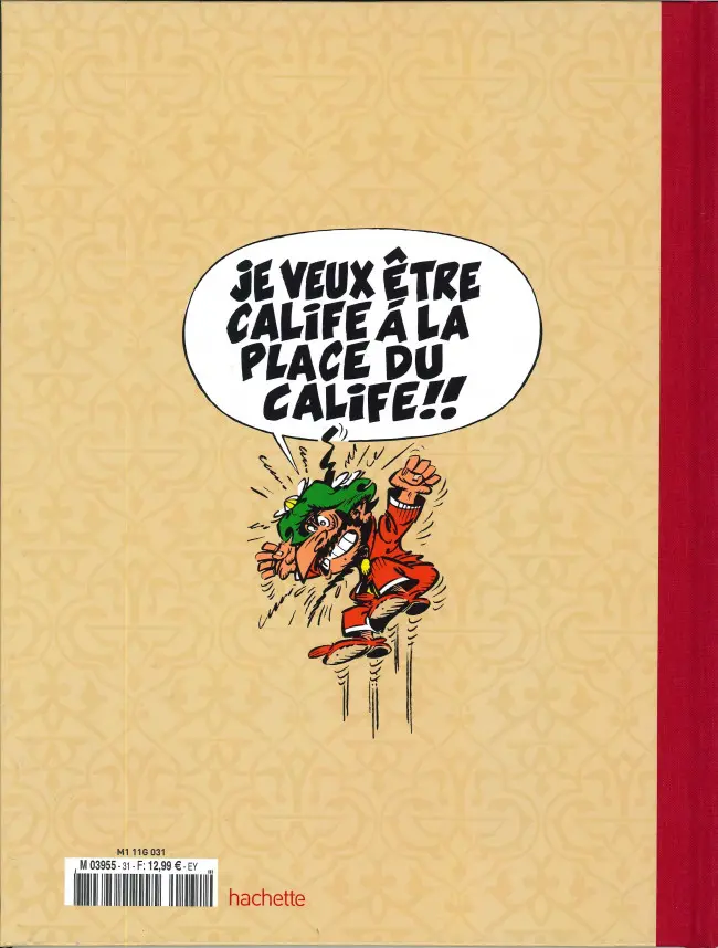 Verso de l'album Iznogoud La Collection - Hachette Tome 31