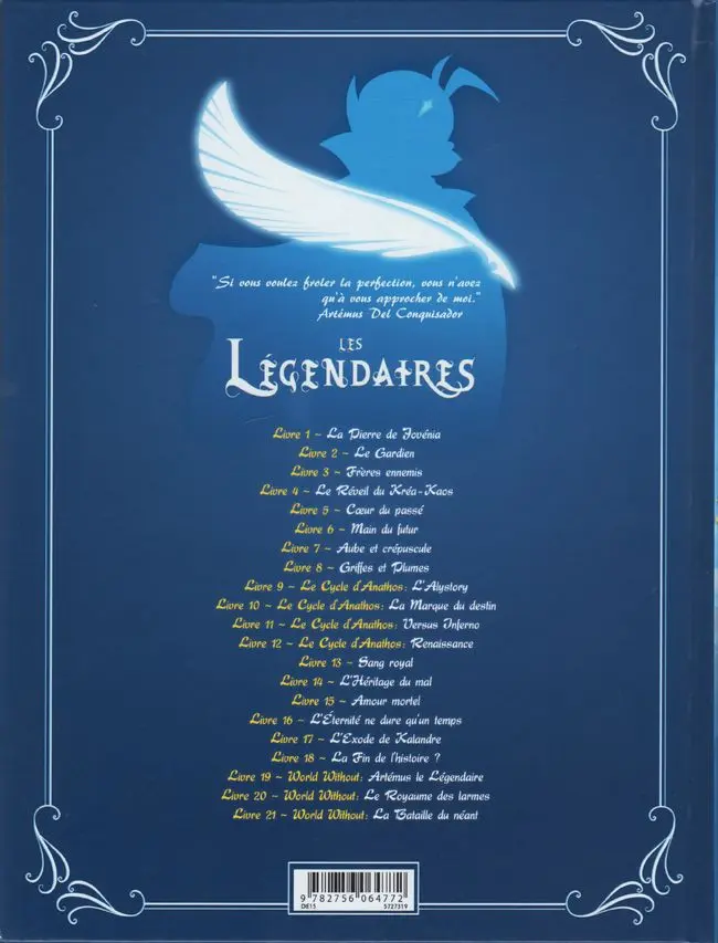 Verso de l'album Les Légendaires Tome 21 World Without : la Bataille du néant
