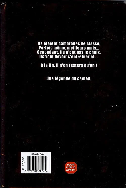 Verso de l'album Battle Royale Deluxe 4
