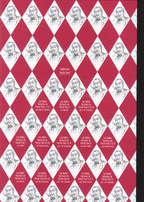 Verso de l'album Les Belles histoires de l'Oncle Paul Tome 22