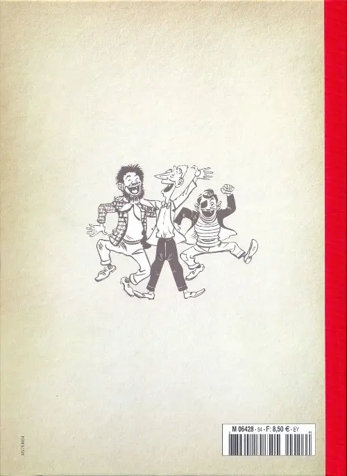Verso de l'album Les Pieds Nickelés - La collection Tome 55 Toujours de nouveaux exploits