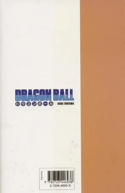 Verso de l'album Dragon Ball Édition originale Tome 11 Le grand défi