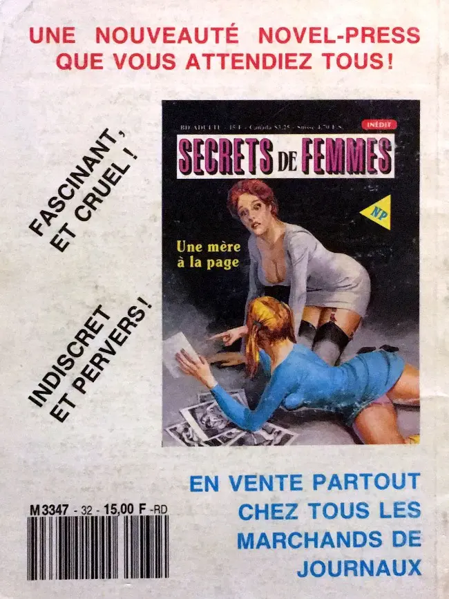 Verso de l'album Les Meufs Tome 32 Call-girl aux abois