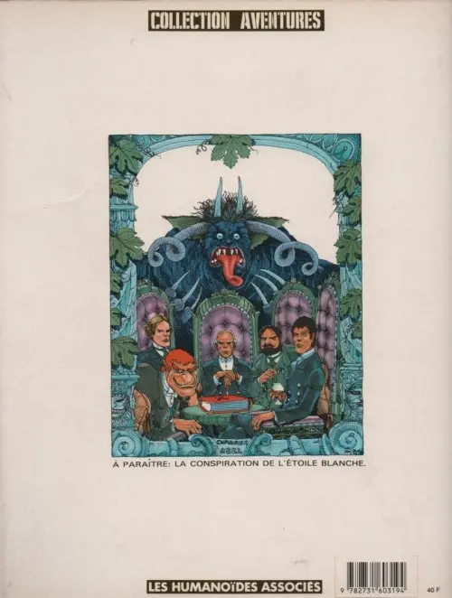 Verso de l'album Brian et Alves Tome 1 Aux mains des soviets