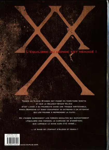 Verso de l'album Bunker Tome 4/5 Carnages