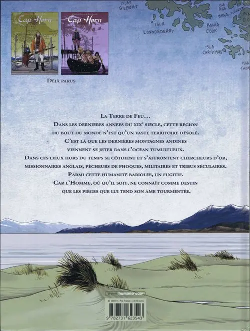Verso de l'album Cap Horn Tome 3 L'ange noir du Paramo