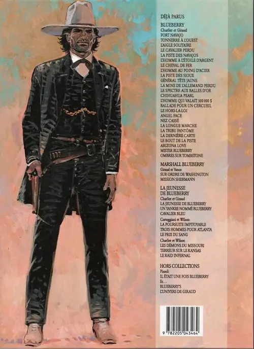 Verso de l'album Blueberry Tome 18 Nez cassé