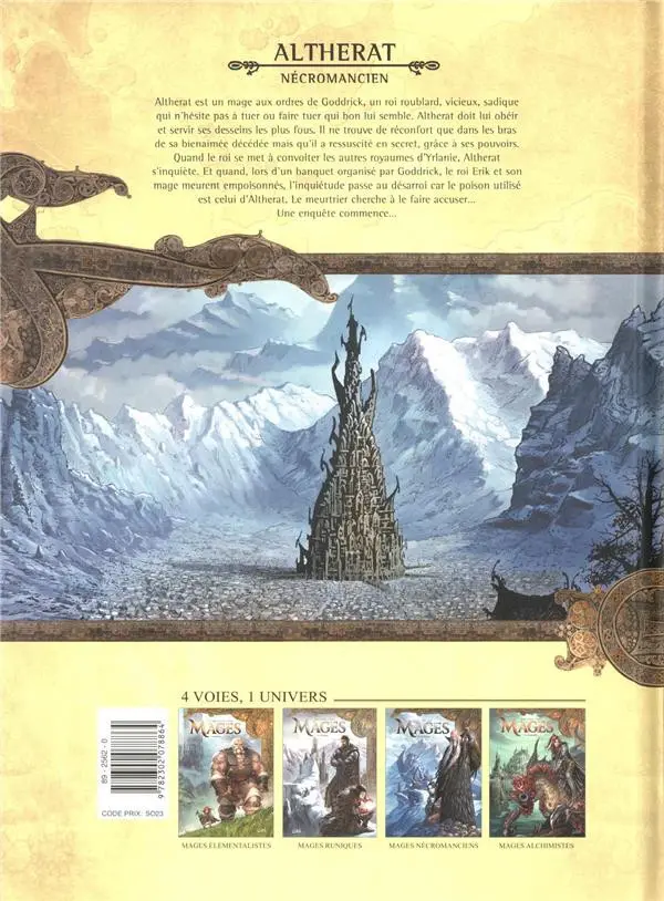 Verso de l'album Mages Tome 3 Altherat
