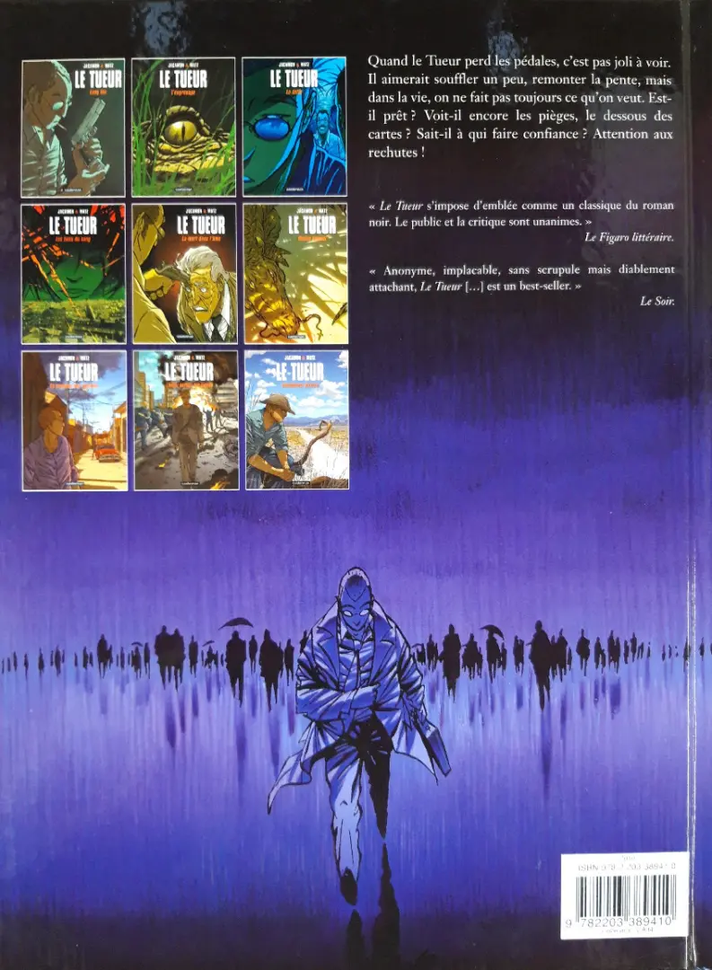 Verso de l'album Le Tueur Tome 2 L'engrenage
