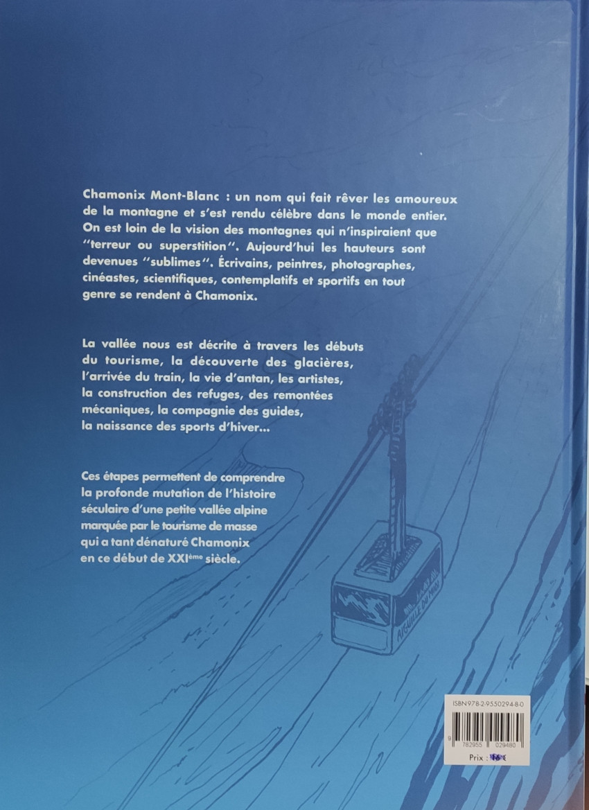 Verso de l'album Chamonix Mont-Blanc Tome 1 Toute une histoire