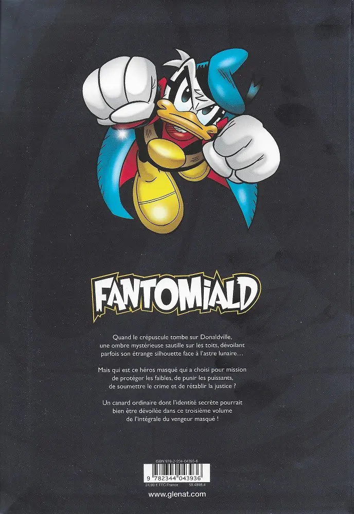 Verso de l'album Fantomiald Intégrale 3