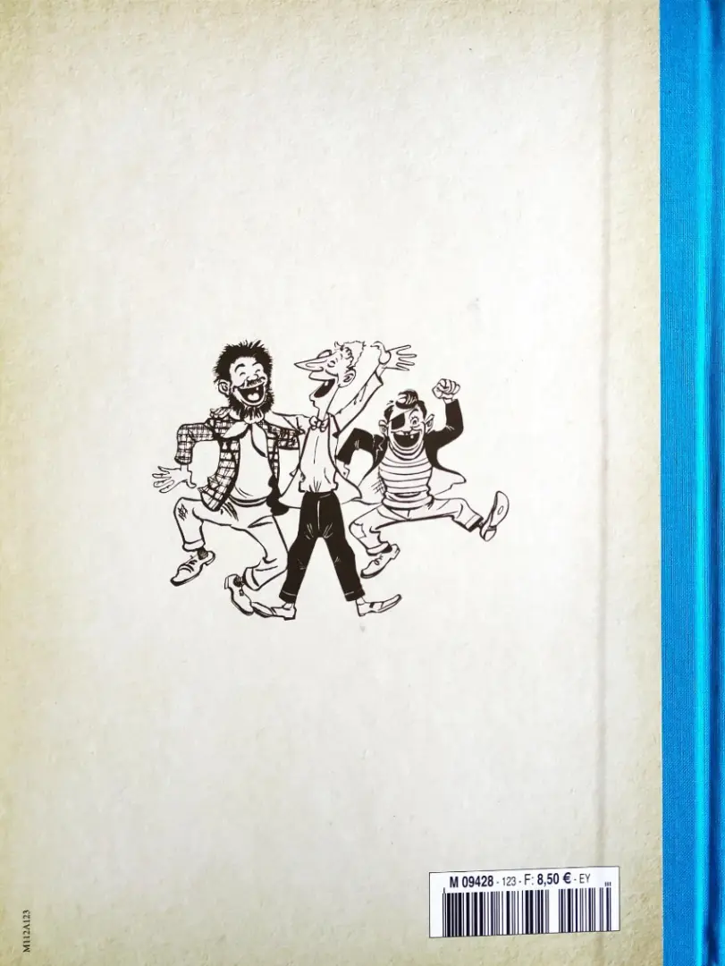 Verso de l'album Les Pieds Nickelés - La collection Tome 123 Les Pieds Nickelés en voient de toutes les couleurs