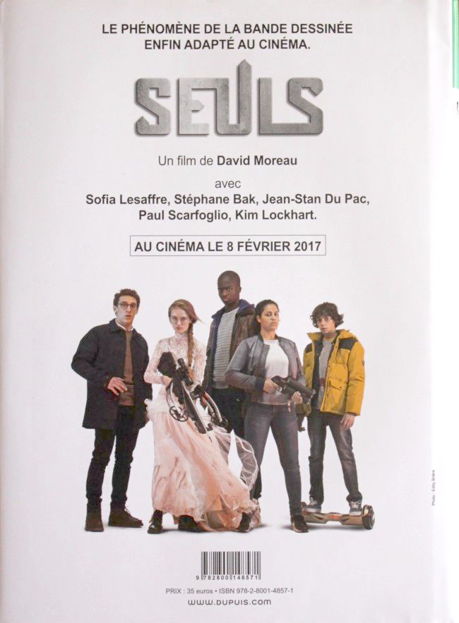 Verso de l'album Seuls Intégrale du Cycle 1