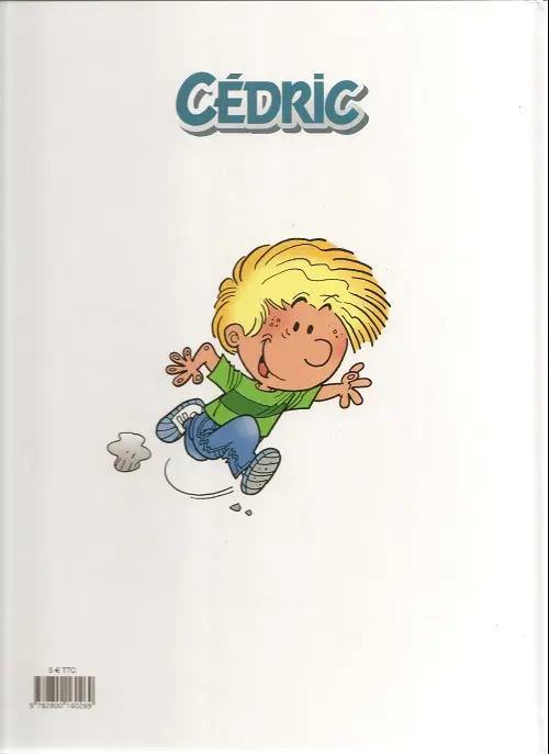 Verso de l'album Cédric Tome 12 Terrain minets