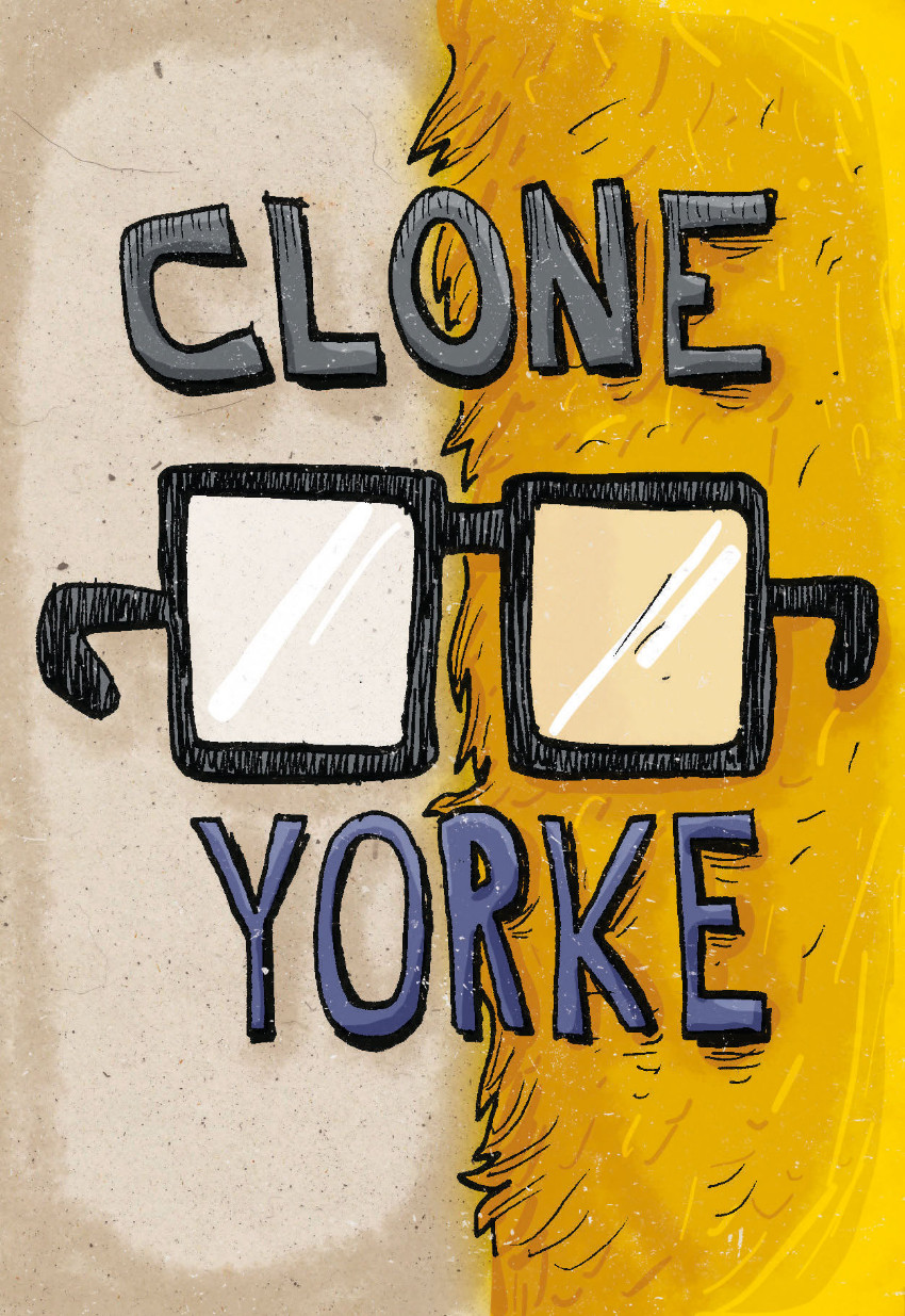 Verso de l'album Clone Yorke