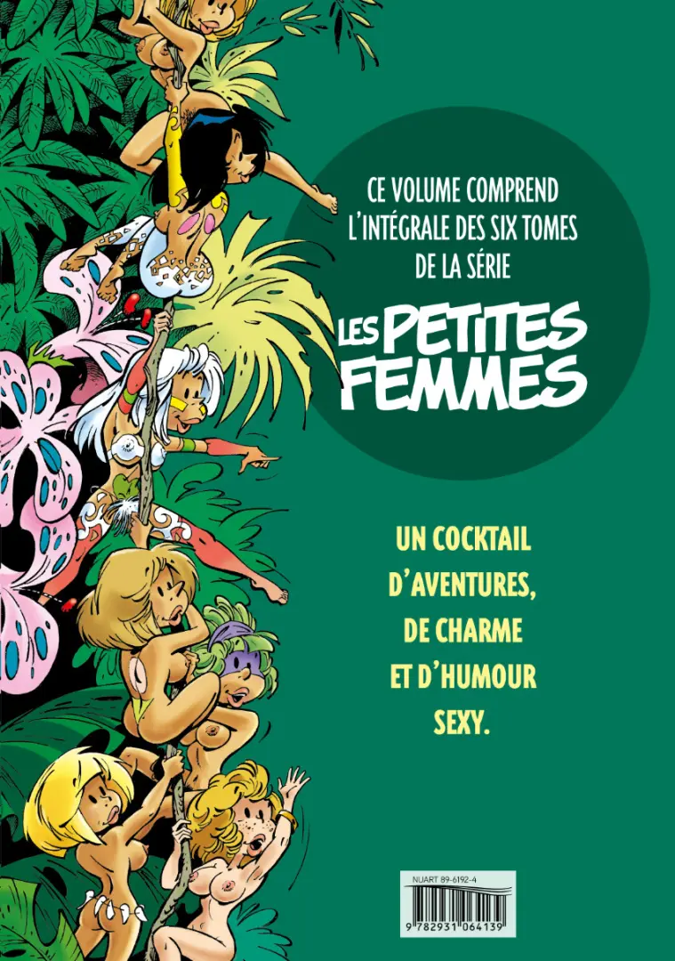 Verso de l'album Les Petites femmes Intégrale