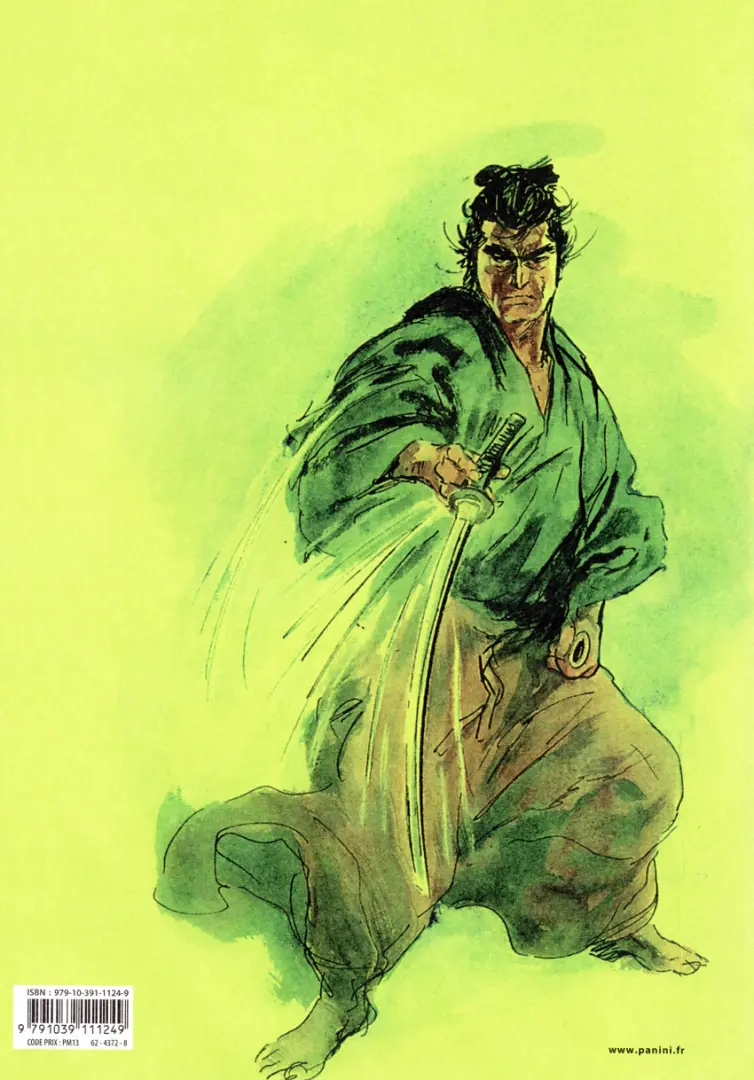 Verso de l'album Lone Wolf & Cub 6