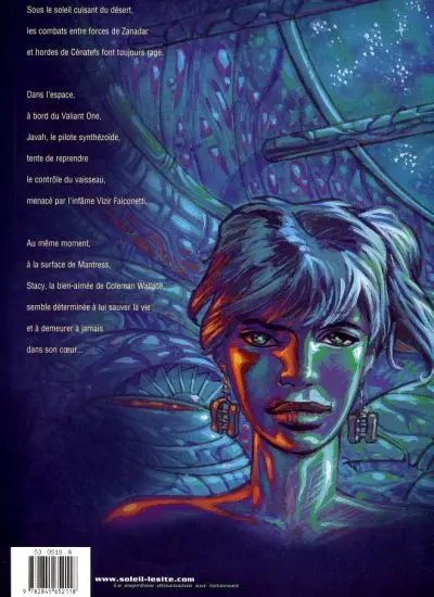 Verso de l'album Coleman Wallace Tome 3 Eden Prime