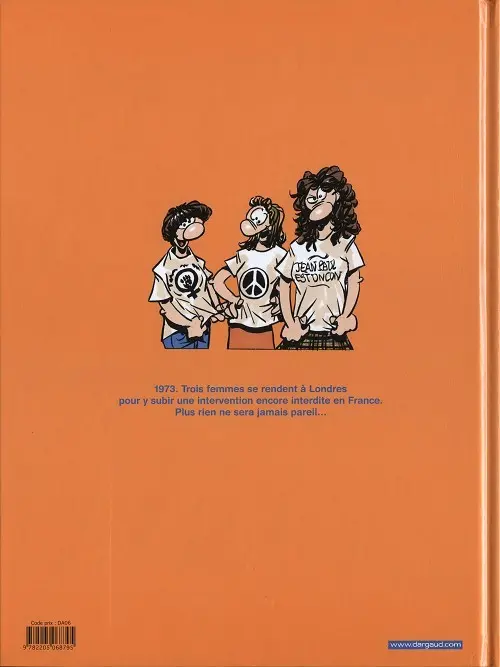 Verso de l'album Des Salopes et des Anges