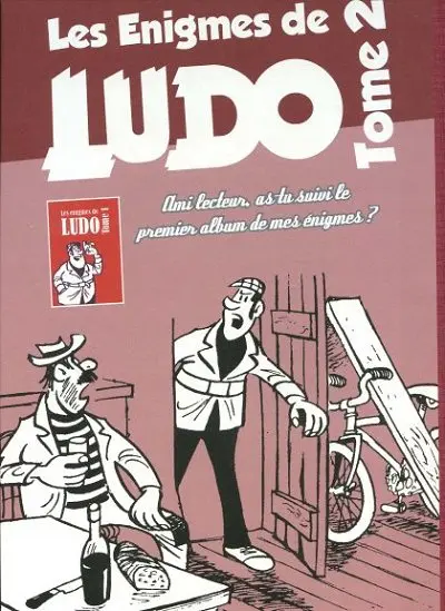 Verso de l'album Les Énigmes de Ludo Tome 2