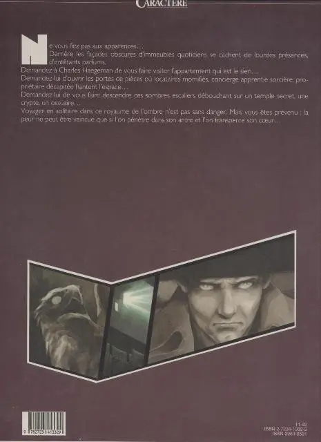Verso de l'album L'État morbide Acte trois Waterloo Exit