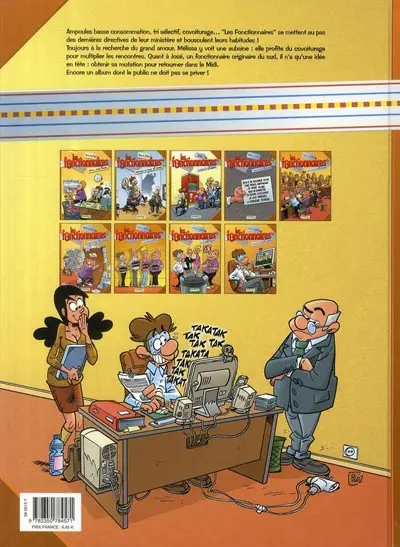 Verso de l'album Les Fonctionnaires Tome 9 Réussite professionnelle