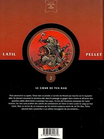Verso de l'album Les Guerriers Tome 2 Le cœur de Ten-Rau