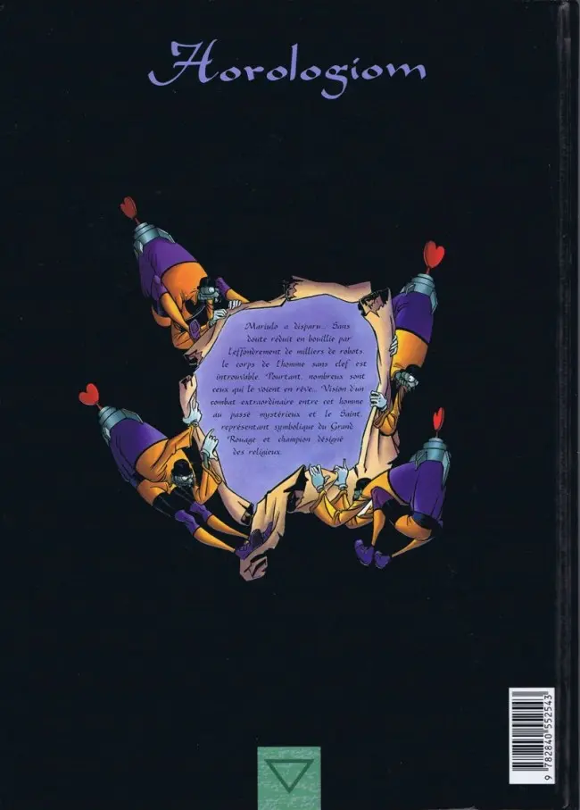 Verso de l'album Horologiom Tome 4 La nuit du requinqueur