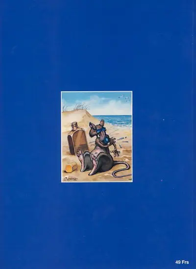 Verso de l'album Mammouth & Piston Tome 2