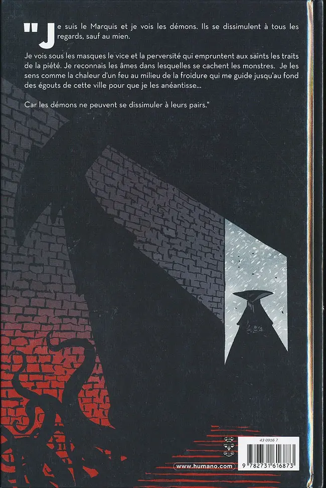 Verso de l'album Le Marquis Tome 2 Intermezzo