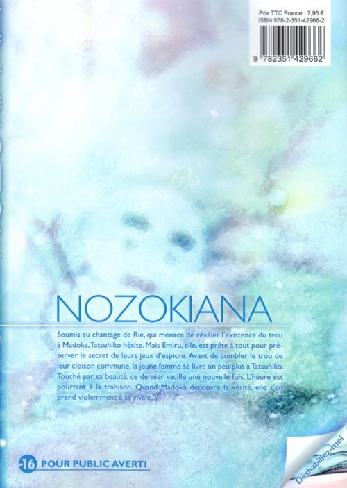 Verso de l'album Nozokiana 9