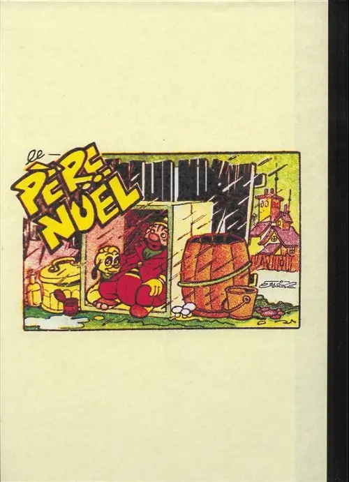 Verso de l'album Le Père Noël