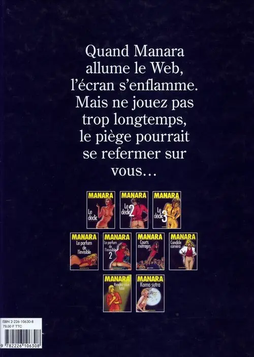 Verso de l'album Le Piège
