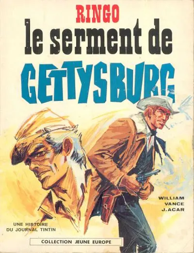 Couverture de l'album Ringo Tome 2 Le serment de Gettysburg